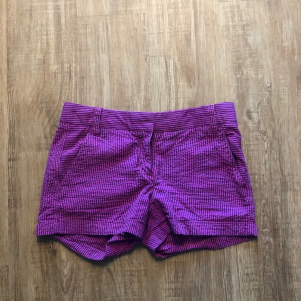 Pin stripe shorts